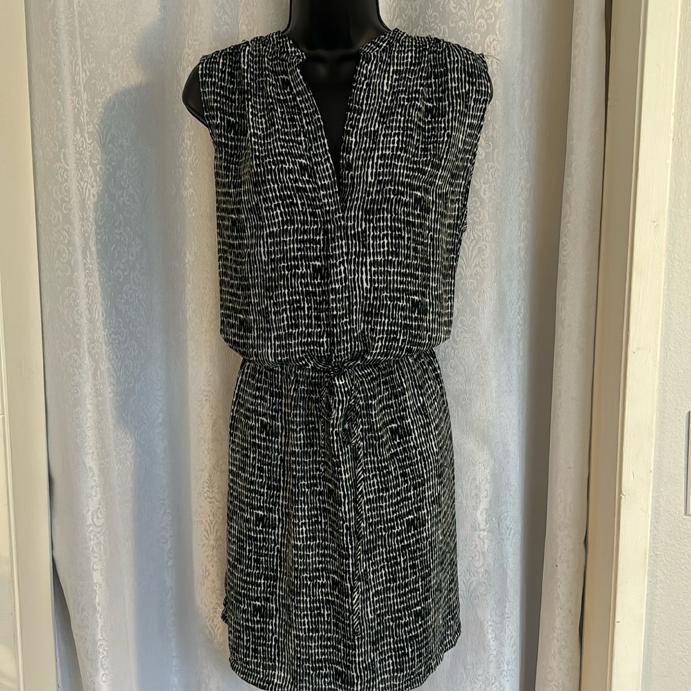 HILARY RADLEY DRAWSTRING WAIST DRESS Sz: 8